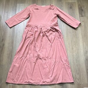 Elegant Pink Women's Dress